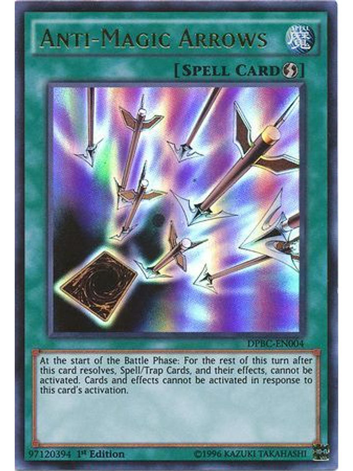 Anti-Magic Arrows - DPBC-EN004 - Ultra Rare 1st Edition 1