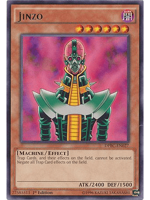 Jinzo - DPBC-EN027 - Rare 1st Edition