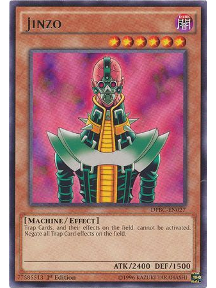 Jinzo - DPBC-EN027 - Rare 1st Edition 1