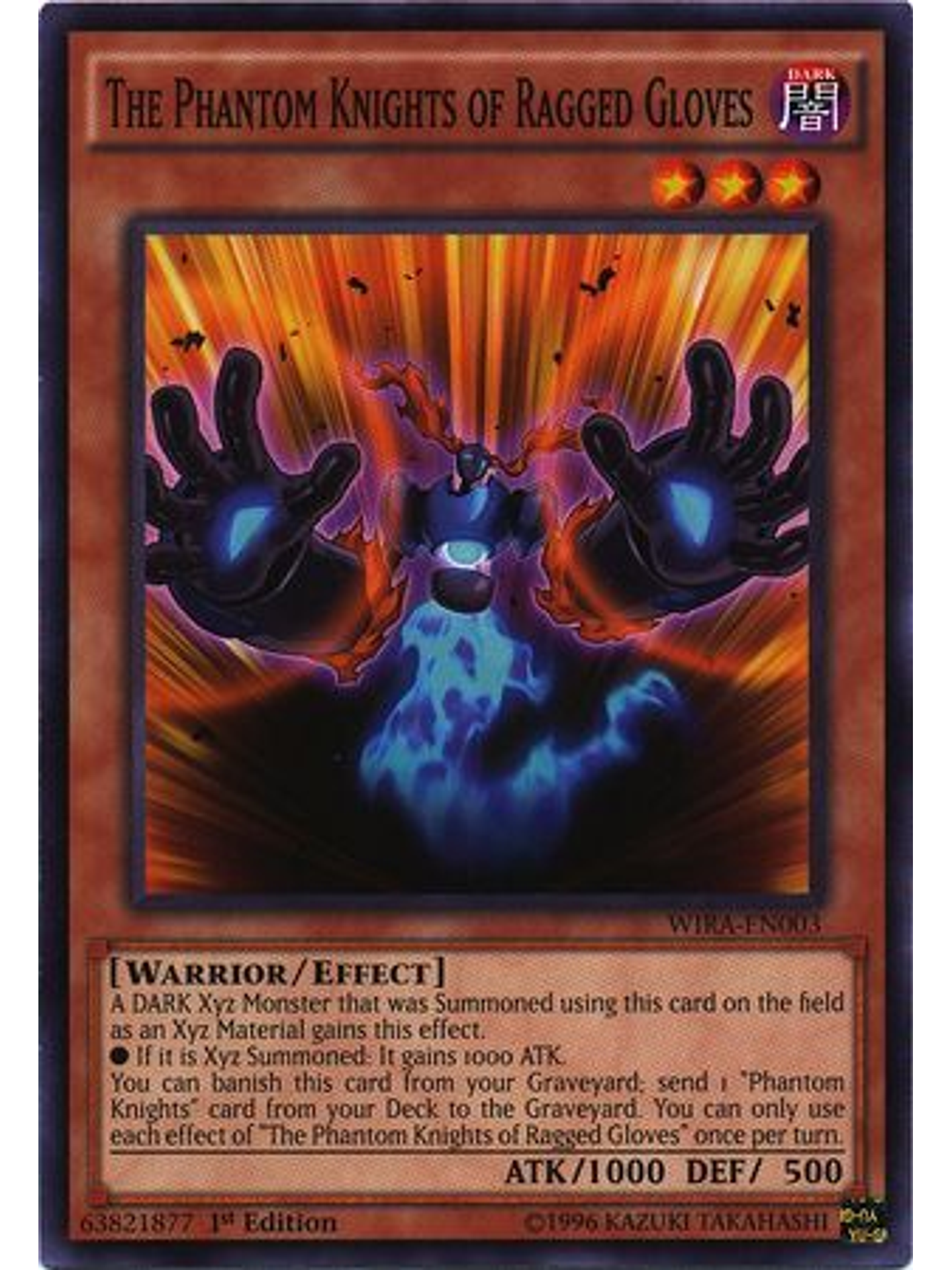 The Phantom Knights of Ragged Gloves - WIRA-EN003 - Common 1st Edition 1