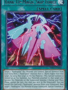 Rank-Up-Magic Skip Force - SHVI-EN058 - Rare Unlimited