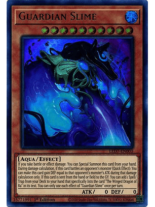Guardian Slime - LED7-EN003 - Ultra Rare 1st Edition