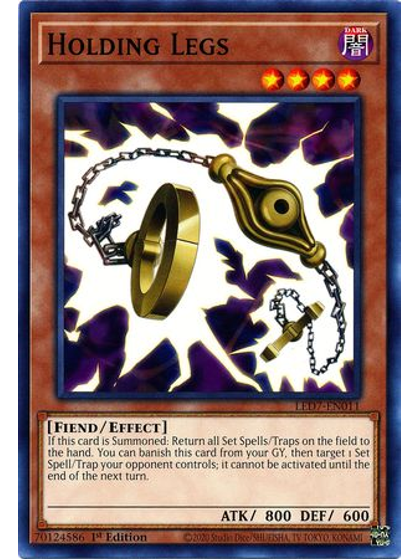 Holding Legs - LED7-EN011 - Common 1st Edition 1