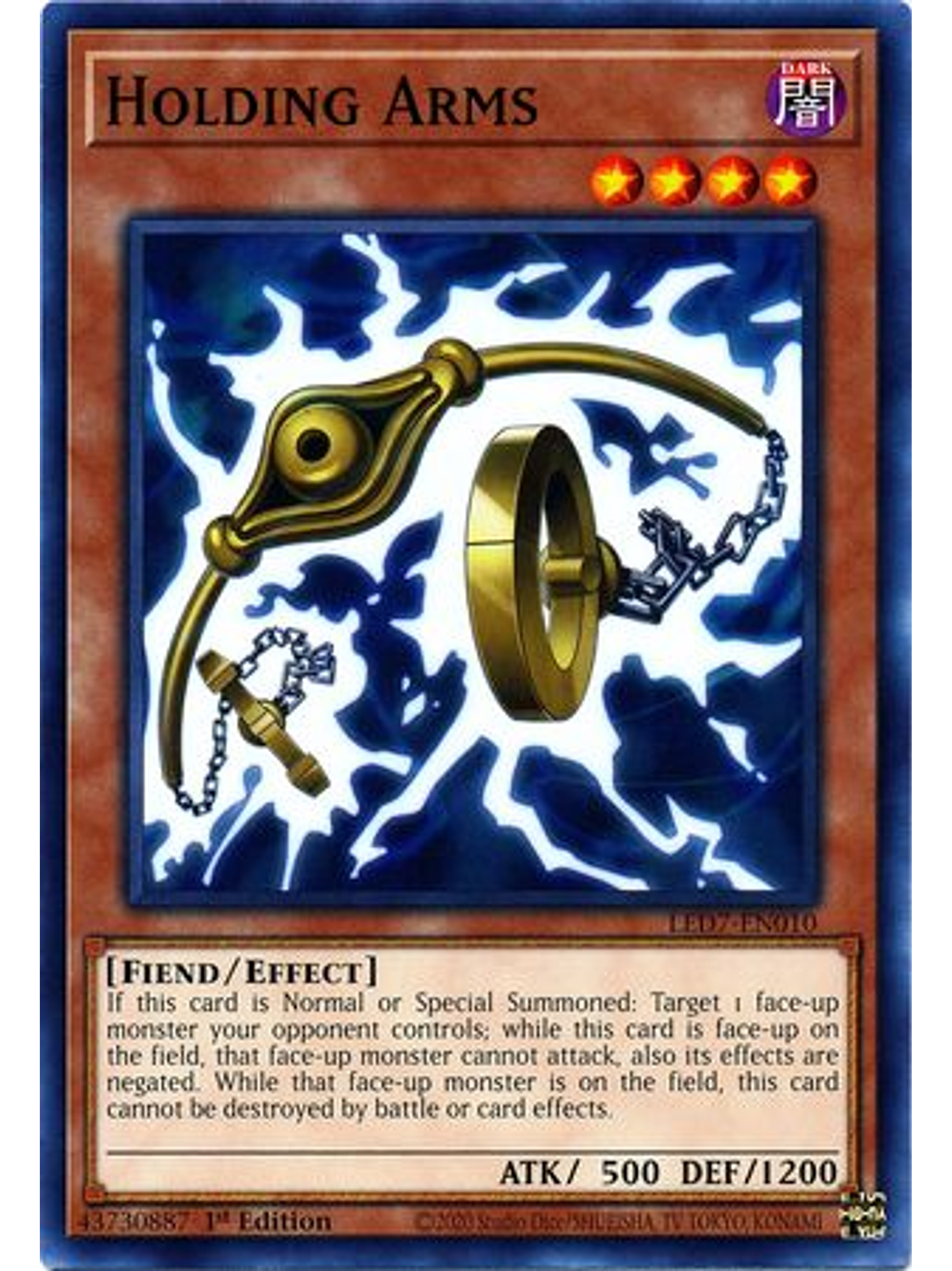 Holding Arms - LED7-EN010 - Common 1st Edition 1