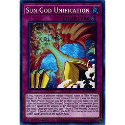 Sun God Unification - LED7-EN007 - Super Rare 1st Edition