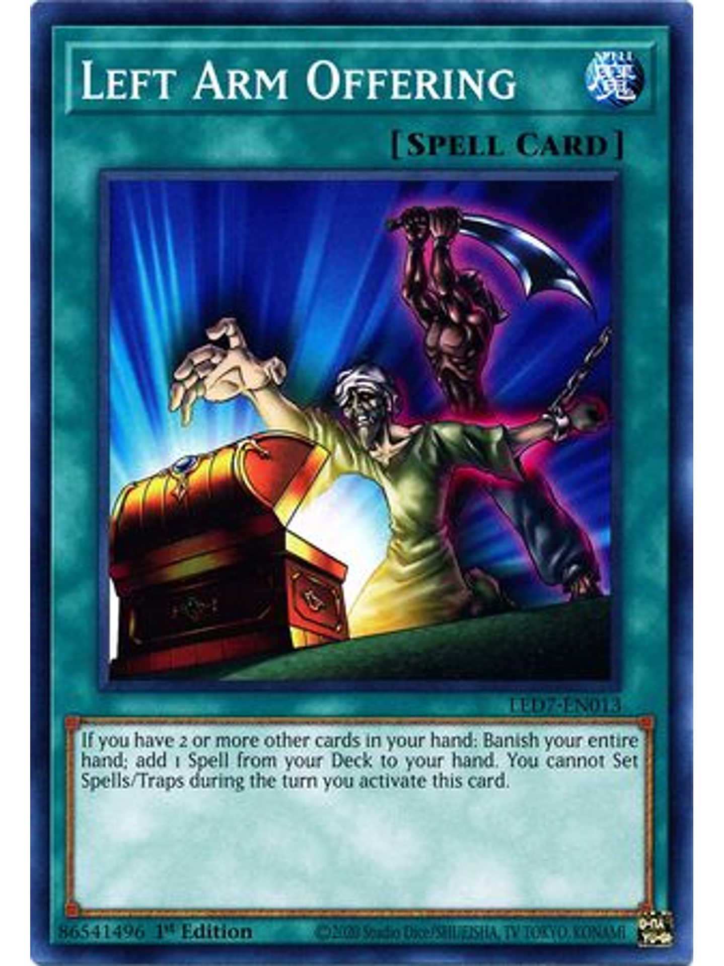 Left Arm Offering - LED7-EN013 - Common 1st Edition 1