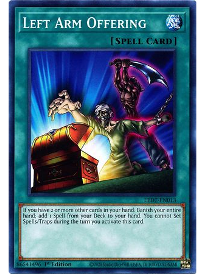 Left Arm Offering - LED7-EN013 - Common 1st Edition 1
