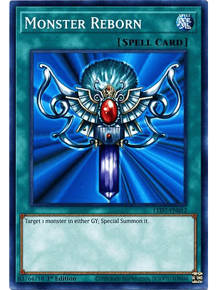 Monster Reborn - LED7-EN012 - Common 1st Edition