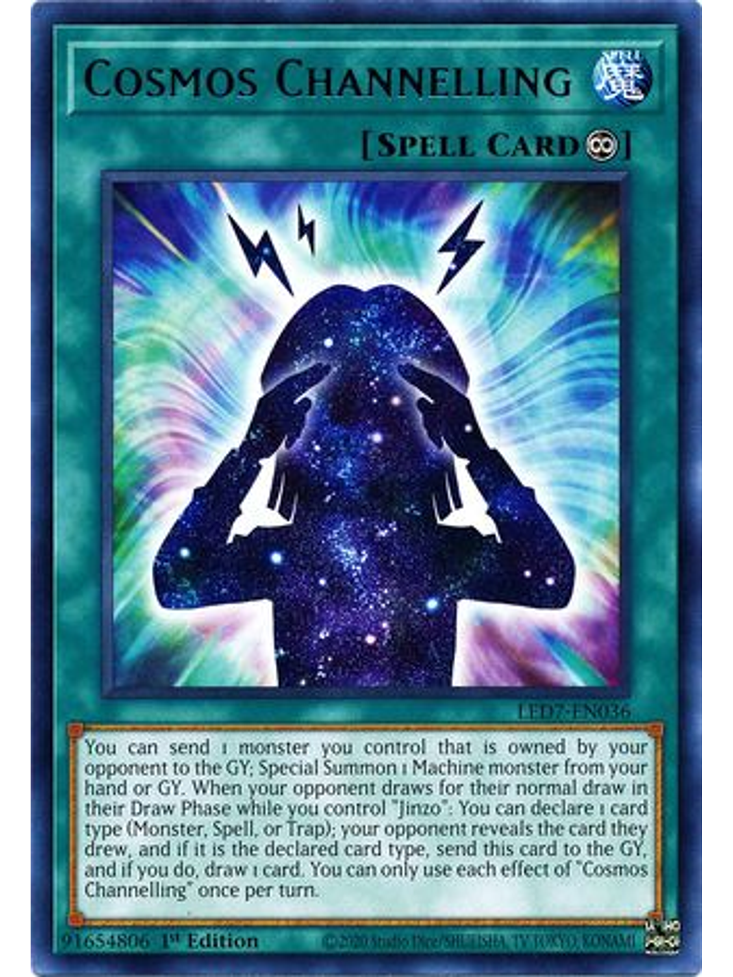 Cosmos Channelling - LED7-EN036 - Rare 1st Edition 1