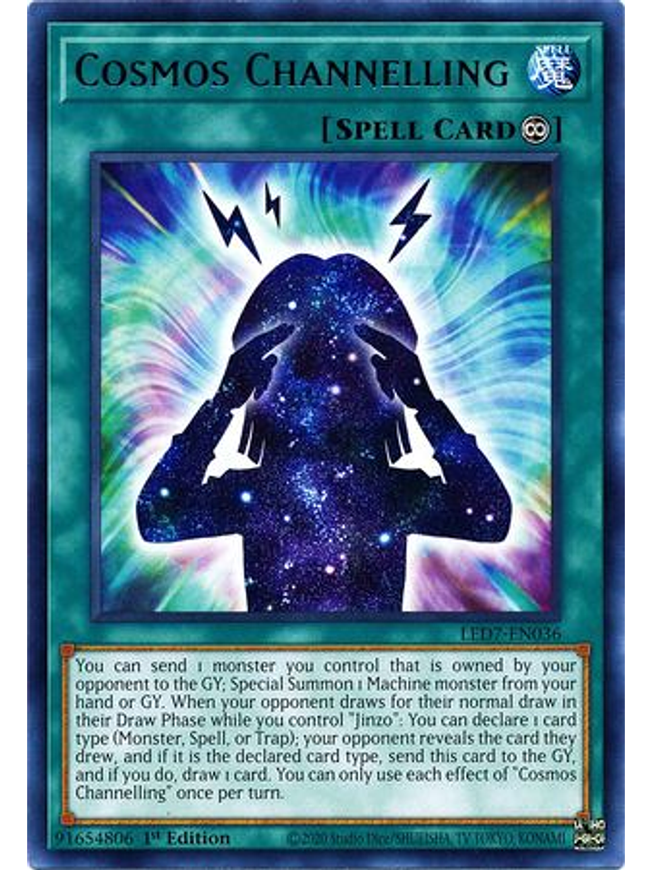 Cosmos Channelling - LED7-EN036 - Rare 1st Edition 1