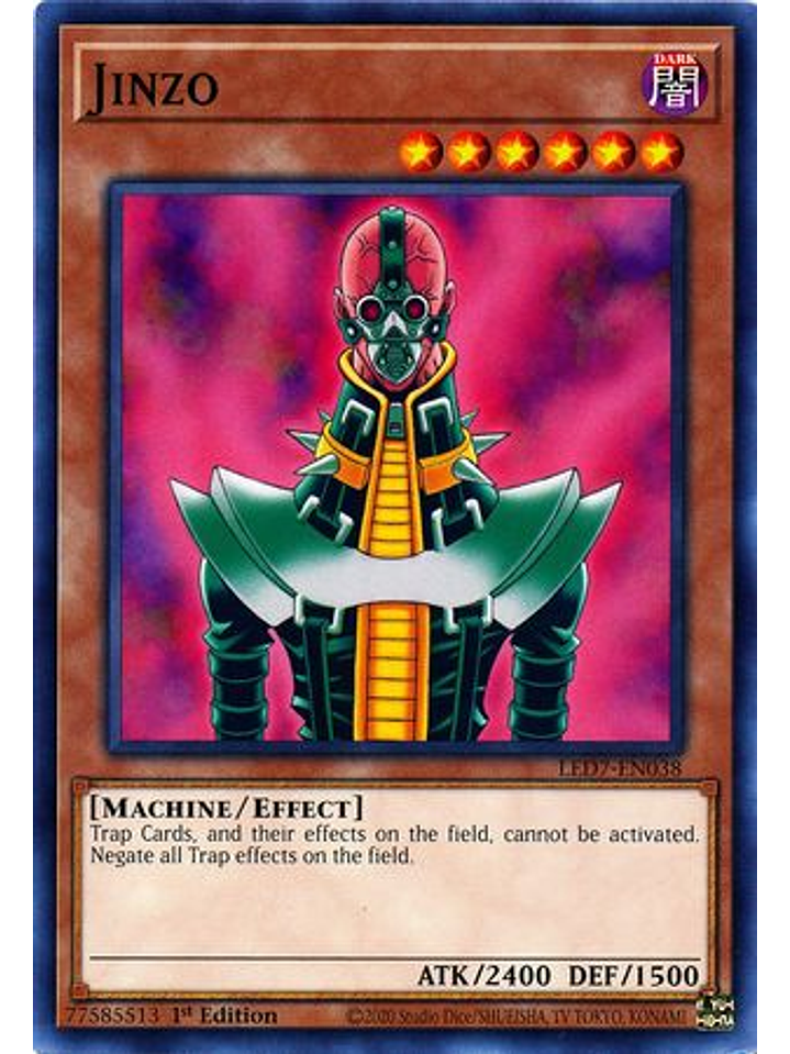 Jinzo - LED7-EN038 - Common 1st Edition 1