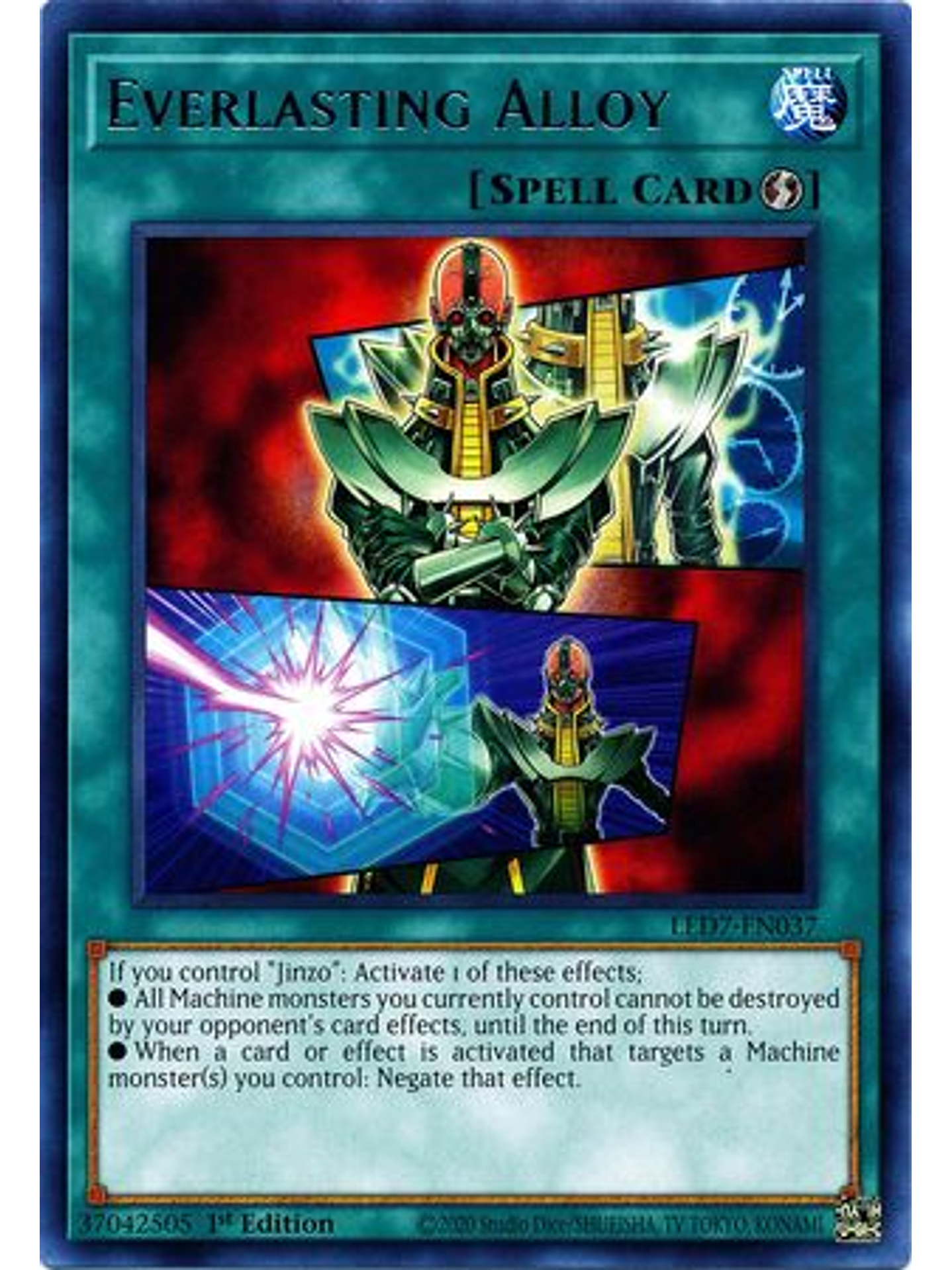 Everlasting Alloy - LED7-EN037 - Rare 1st Edition 1