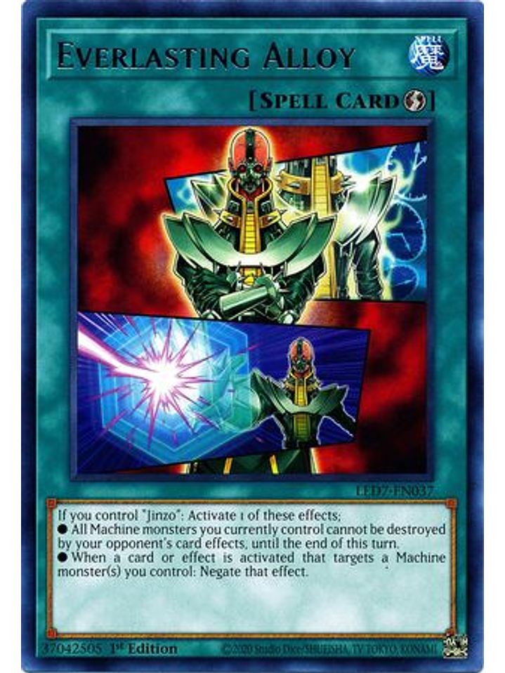 Everlasting Alloy - LED7-EN037 - Rare 1st Edition 1