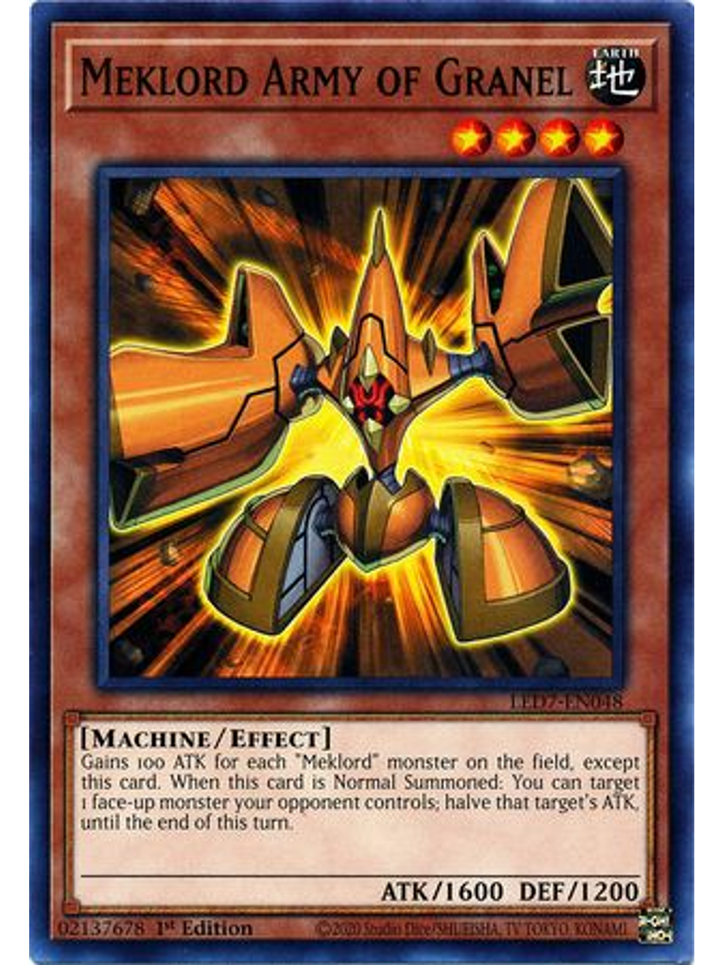 Meklord Army of Granel - LED7-EN048 - Common 1st Edition 1