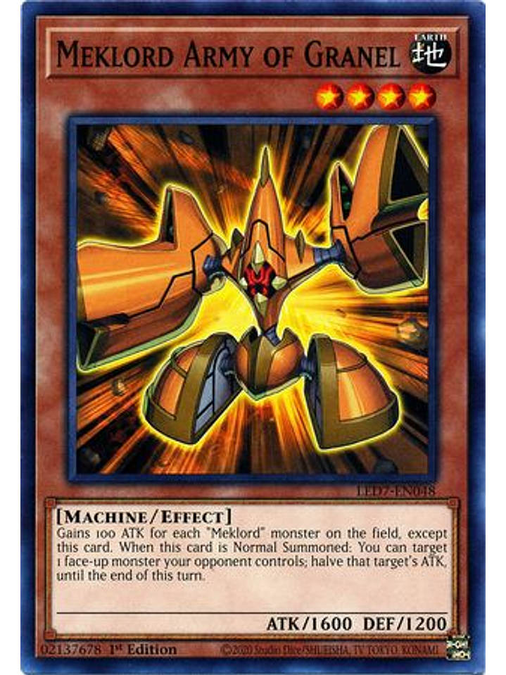 Meklord Army of Granel - LED7-EN048 - Common 1st Edition 1