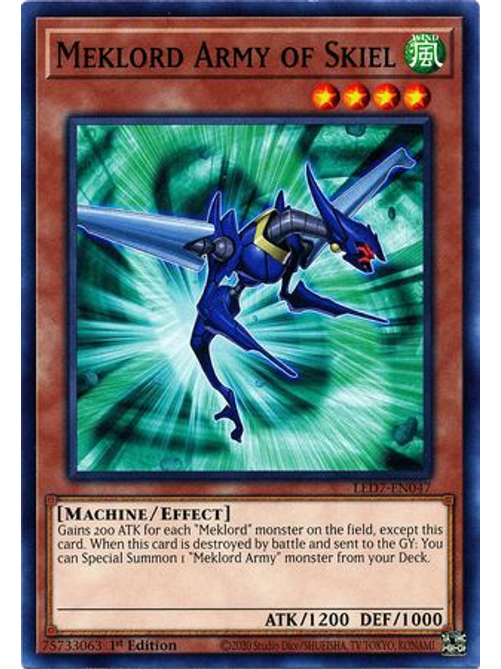 Meklord Army of Skiel - LED7-EN047 - Common 1st Edition 1