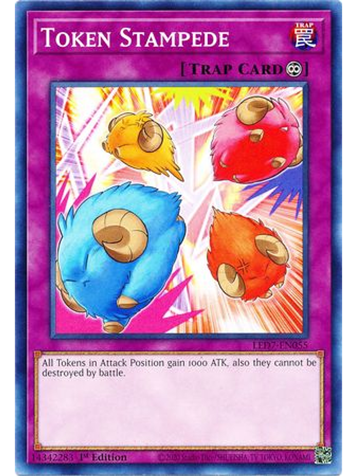 Token Stampede - LED7-EN055 - Common 1st Edition 1