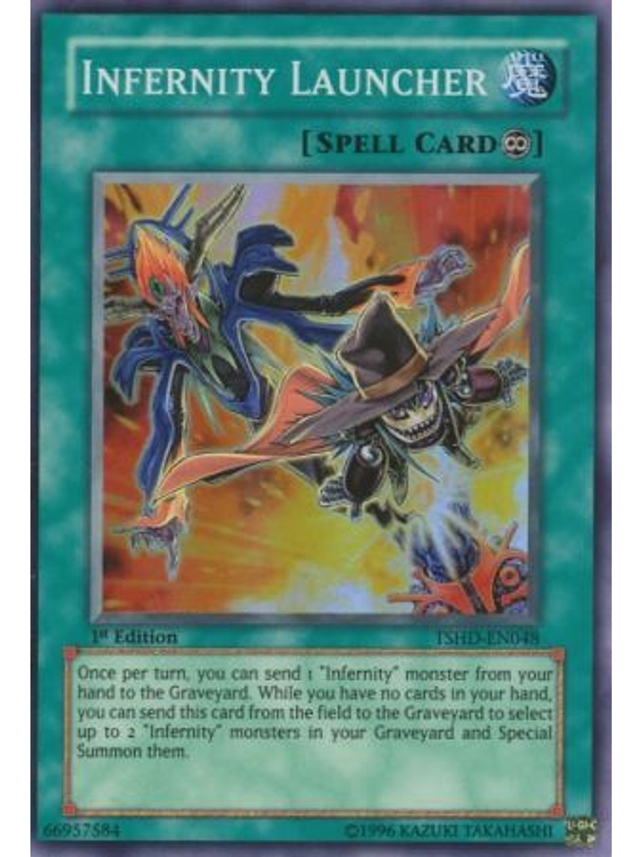 Infernity Launcher - TSHD-EN048 - Super Rare 1st Edition 1