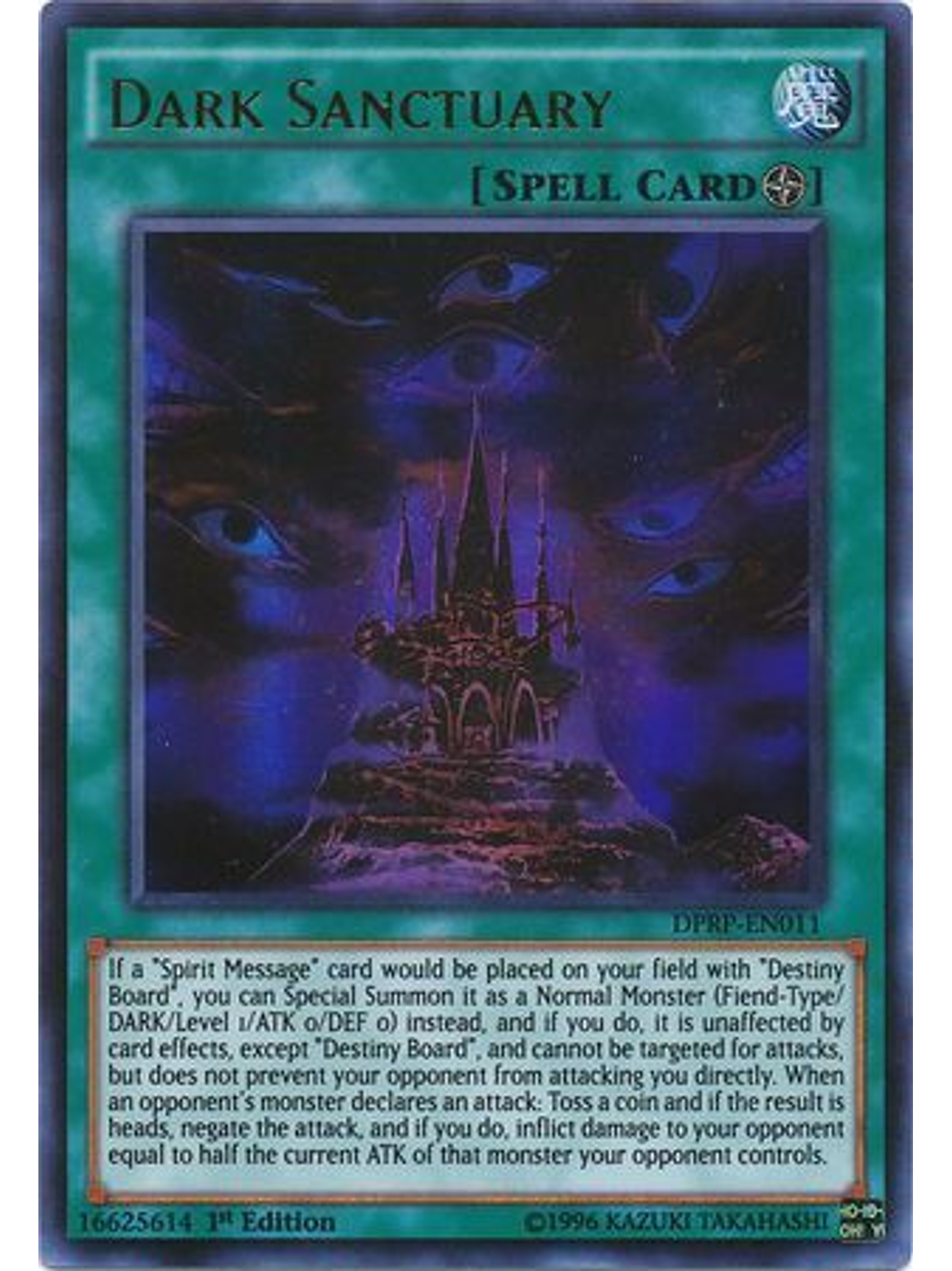 Dark Sanctuary - DPRP-EN011 - Ultra Rare 1st Edition 1