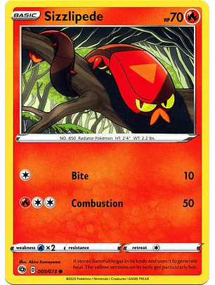 Sizzlipede - 009/073 - Common