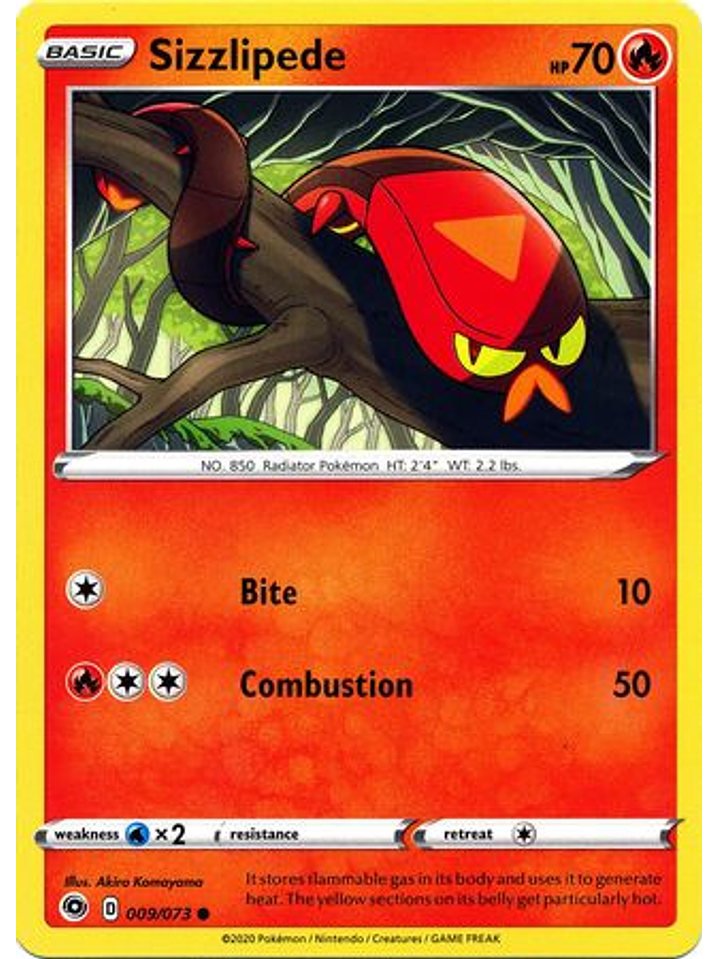 Sizzlipede - 009/073 - Common 1