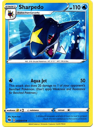 Sharpedo - 012/073 - Uncommon