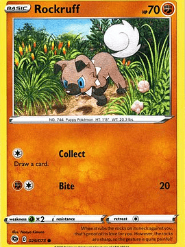 Rockruff - 029/073 - Common