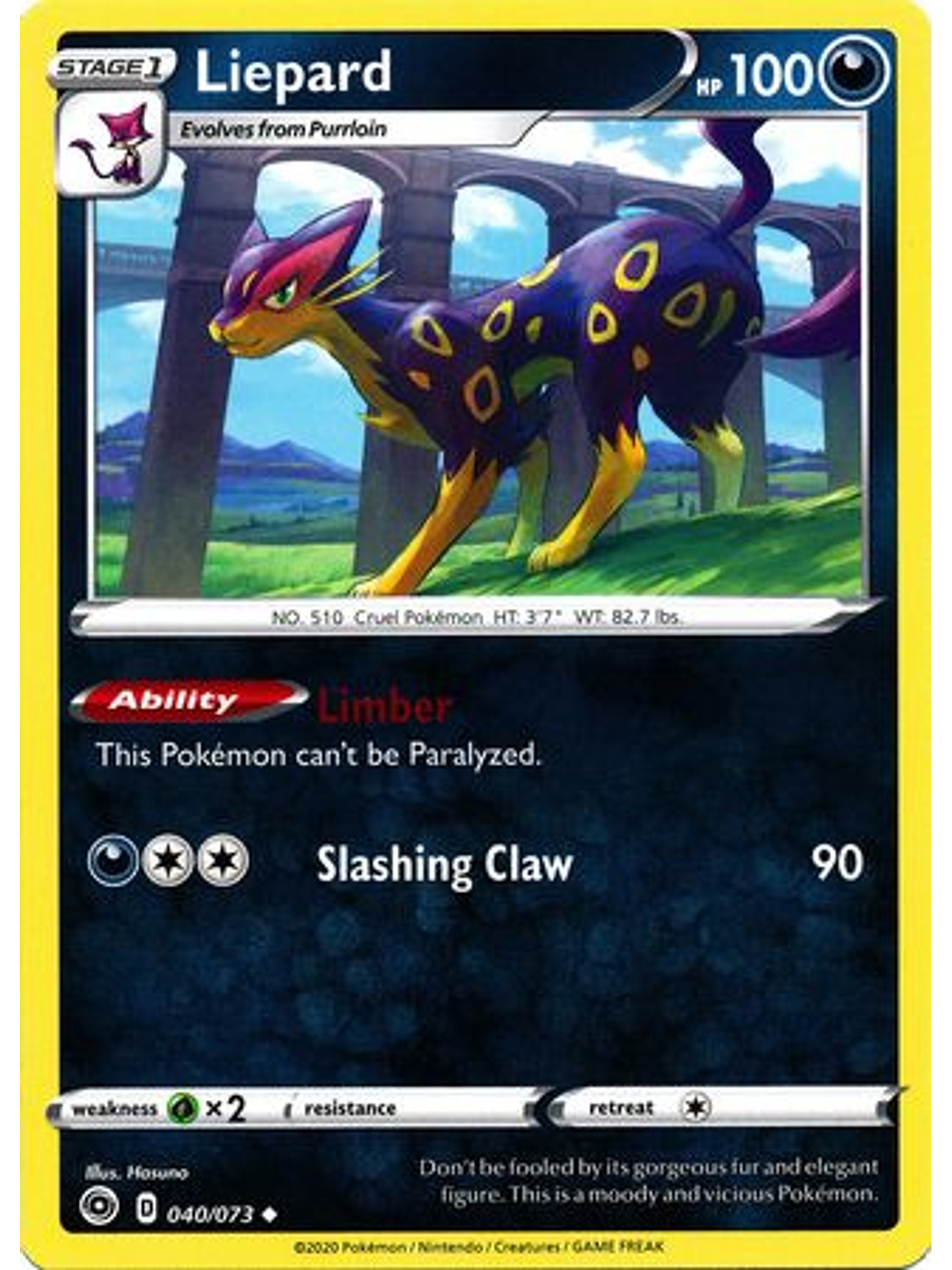 Liepard - 040/073 - Uncommon 1