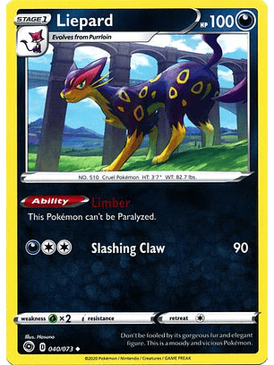 Liepard - 040/073 - Uncommon