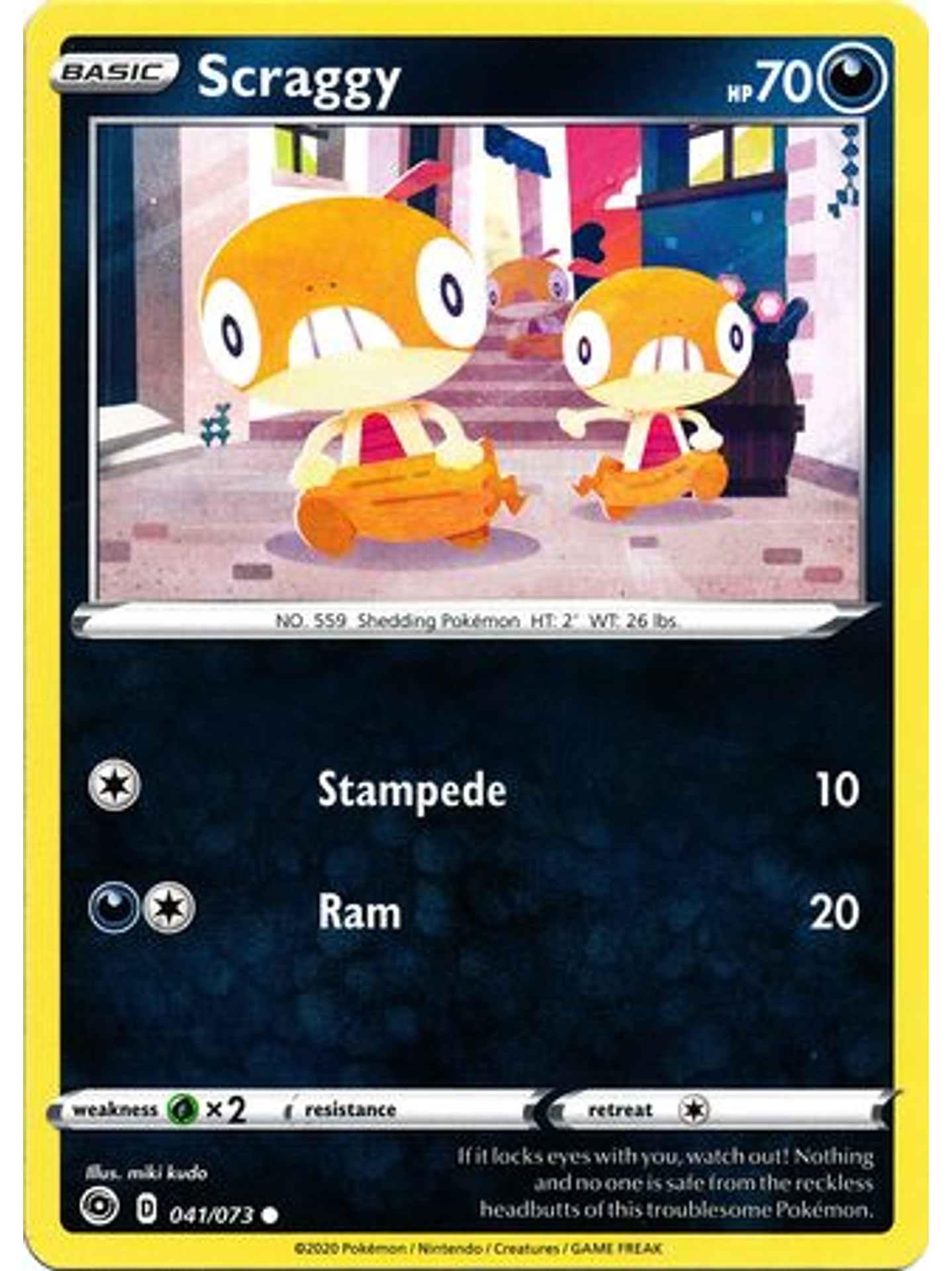 Scraggy - 041/073 - Common 1