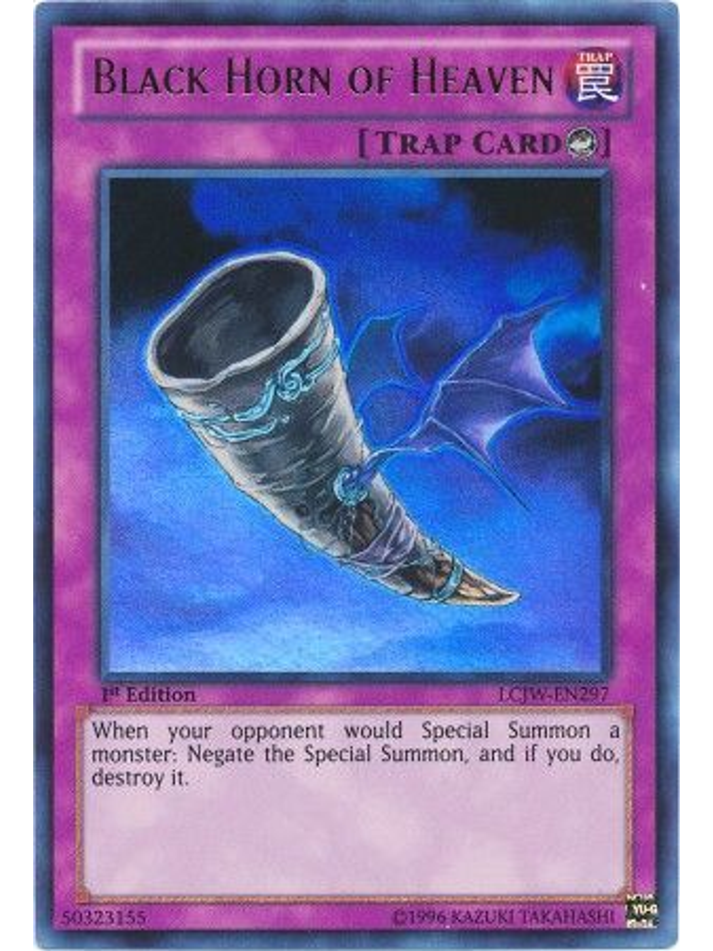 Black Horn of Heaven - LCJW-EN297 - Ultra Rare 1