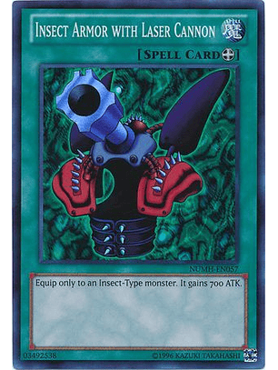 Insect Armor with Laser Cannon - NUMH-EN057 - Super Rare Unlimited