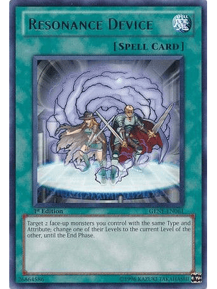 Resonance Device - GENF-EN061 - Rare 1st Edition