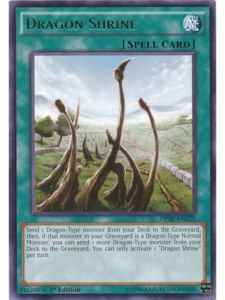 Dragon Shrine - DPRP-EN029 - Rare 1st Edition 1