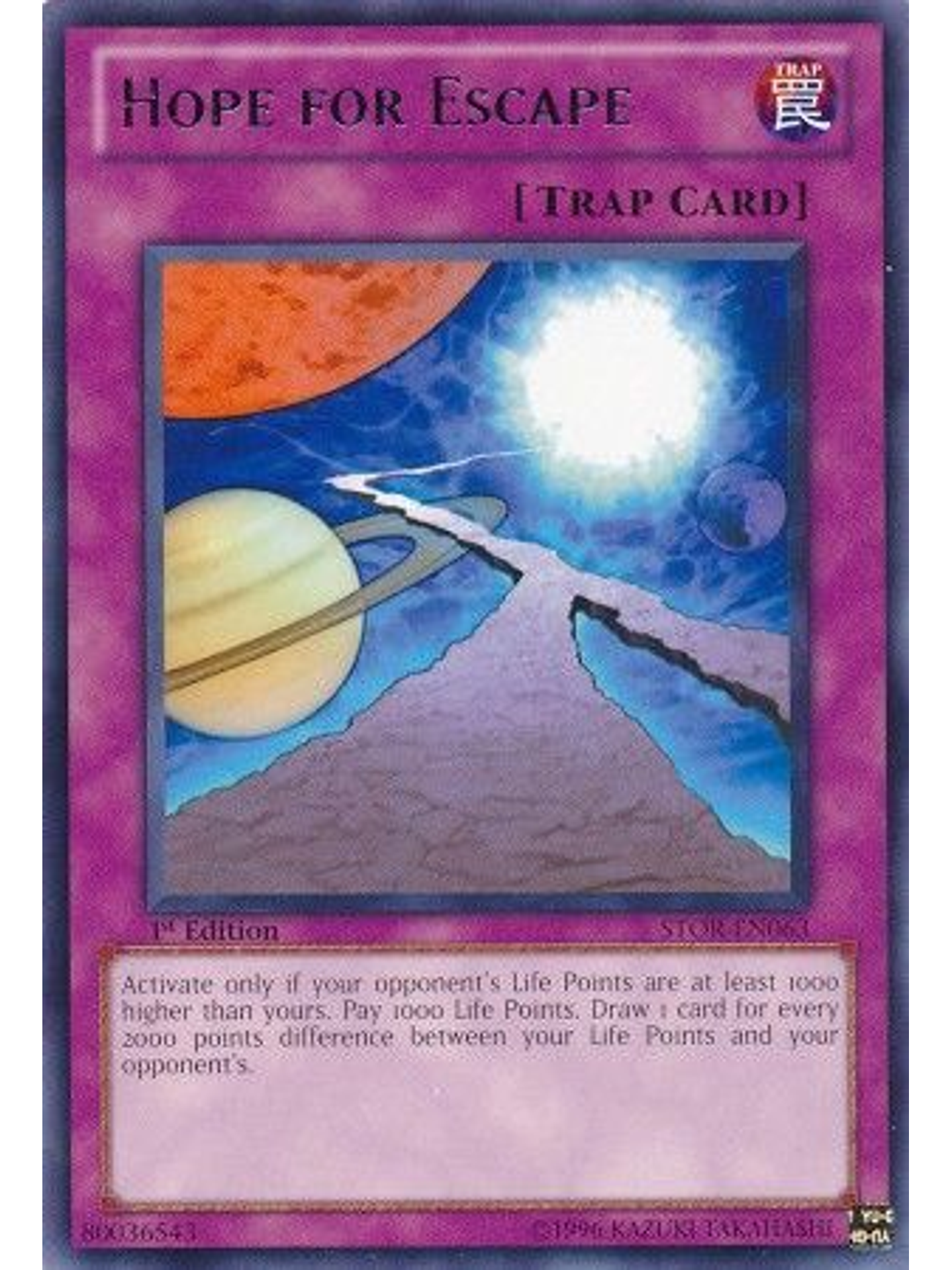 Hope for Escape - STOR-EN063 - Rare 1st Edition 1