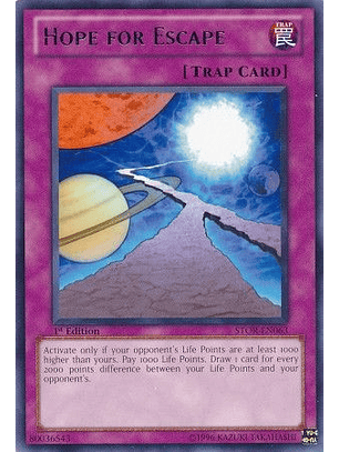 Hope for Escape - STOR-EN063 - Rare 1st Edition