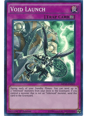 Void Launch - MP15-EN241 - Super Rare 1st Edition
