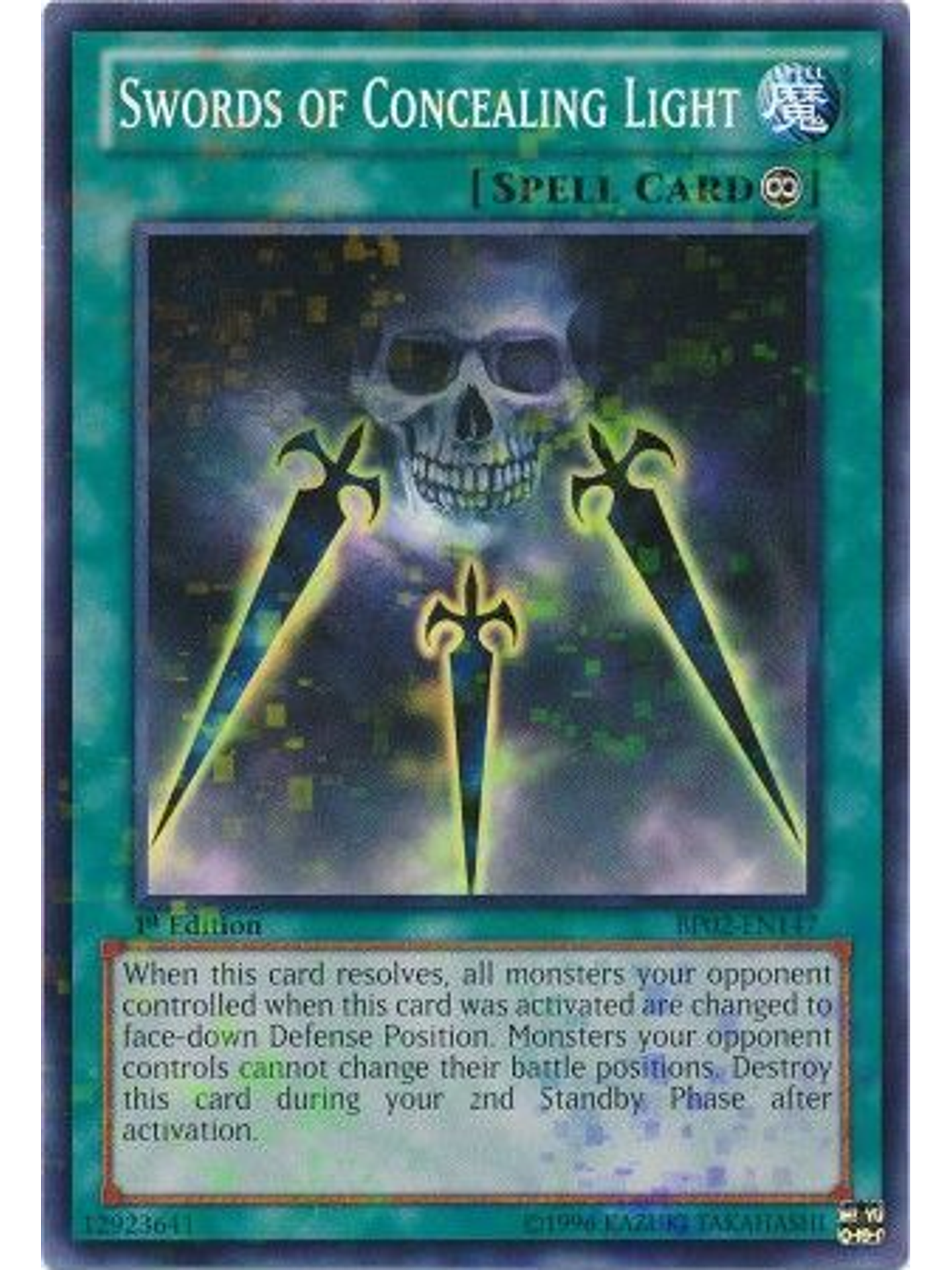 Swords of Concealing Light - BP02-EN147 - Mosaic Rare 1st Edition 1