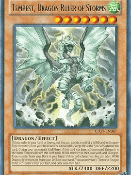 Tempest, Dragon Ruler of Storms - LTGY-EN041 - Rare Unlimited