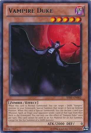 Vampire Duke - SHSP-EN082 - Rare Unlimited