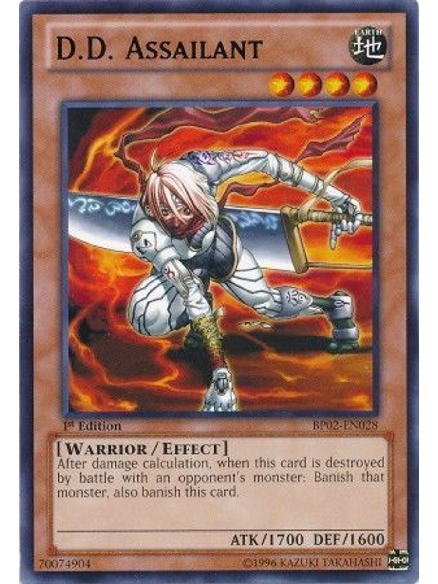 D.D. Assailant - BP02-EN028 - Rare 1st Edition 1