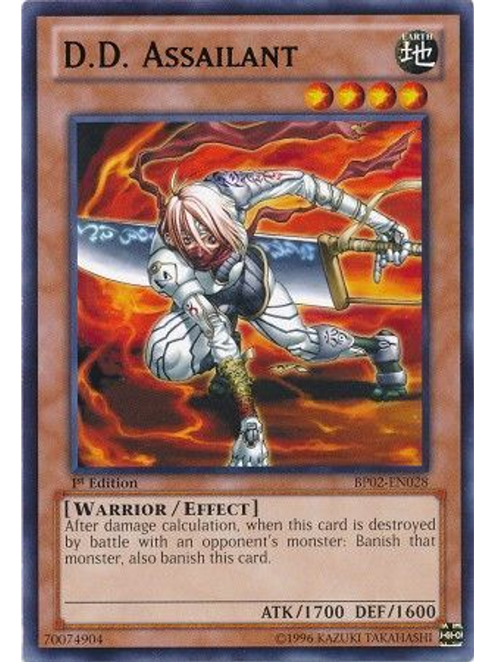 D.D. Assailant - BP02-EN028 - Rare 1st Edition 1