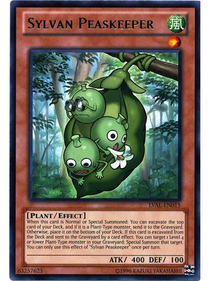 Sylvan Peaskeeper - LVAL-EN015 - Rare Unlimited 1