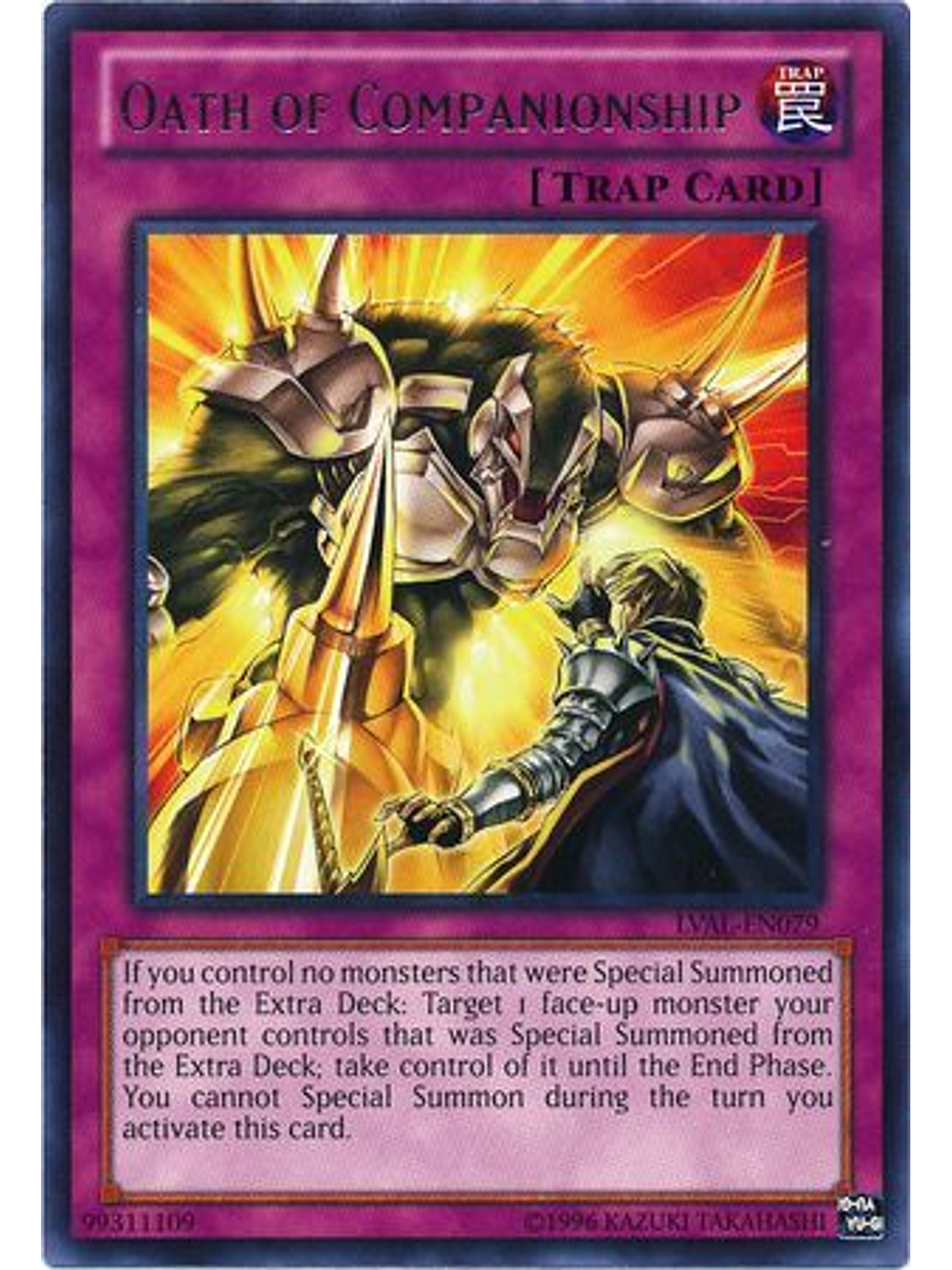 Oath of Companionship - LVAL-EN079 - Rare Unlimited 1