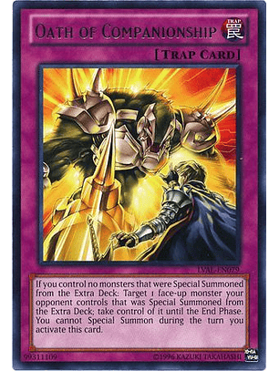 Oath of Companionship - LVAL-EN079 - Rare Unlimited