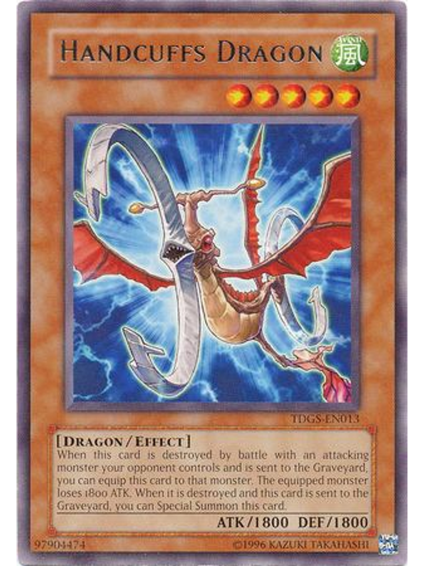 Handcuffs Dragon - TDGS-EN013 - Rare Unlimited 1
