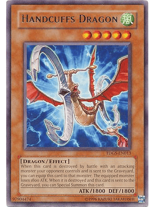 Handcuffs Dragon - TDGS-EN013 - Rare Unlimited