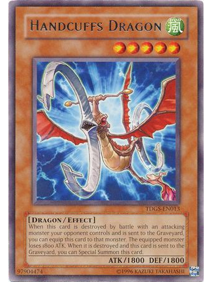 Handcuffs Dragon - TDGS-EN013 - Rare Unlimited 1