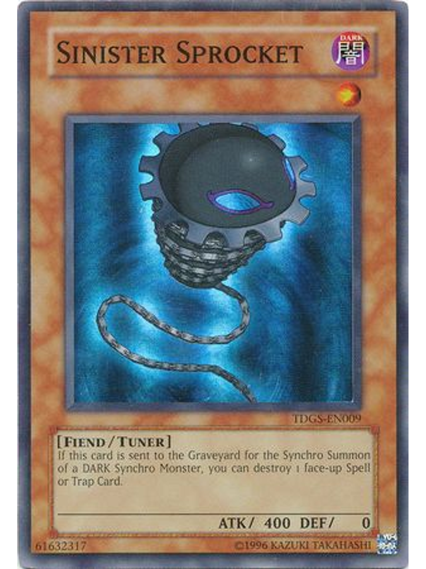 Sinister Sprocket - TDGS-EN009 - Super Rare Unlimited 1