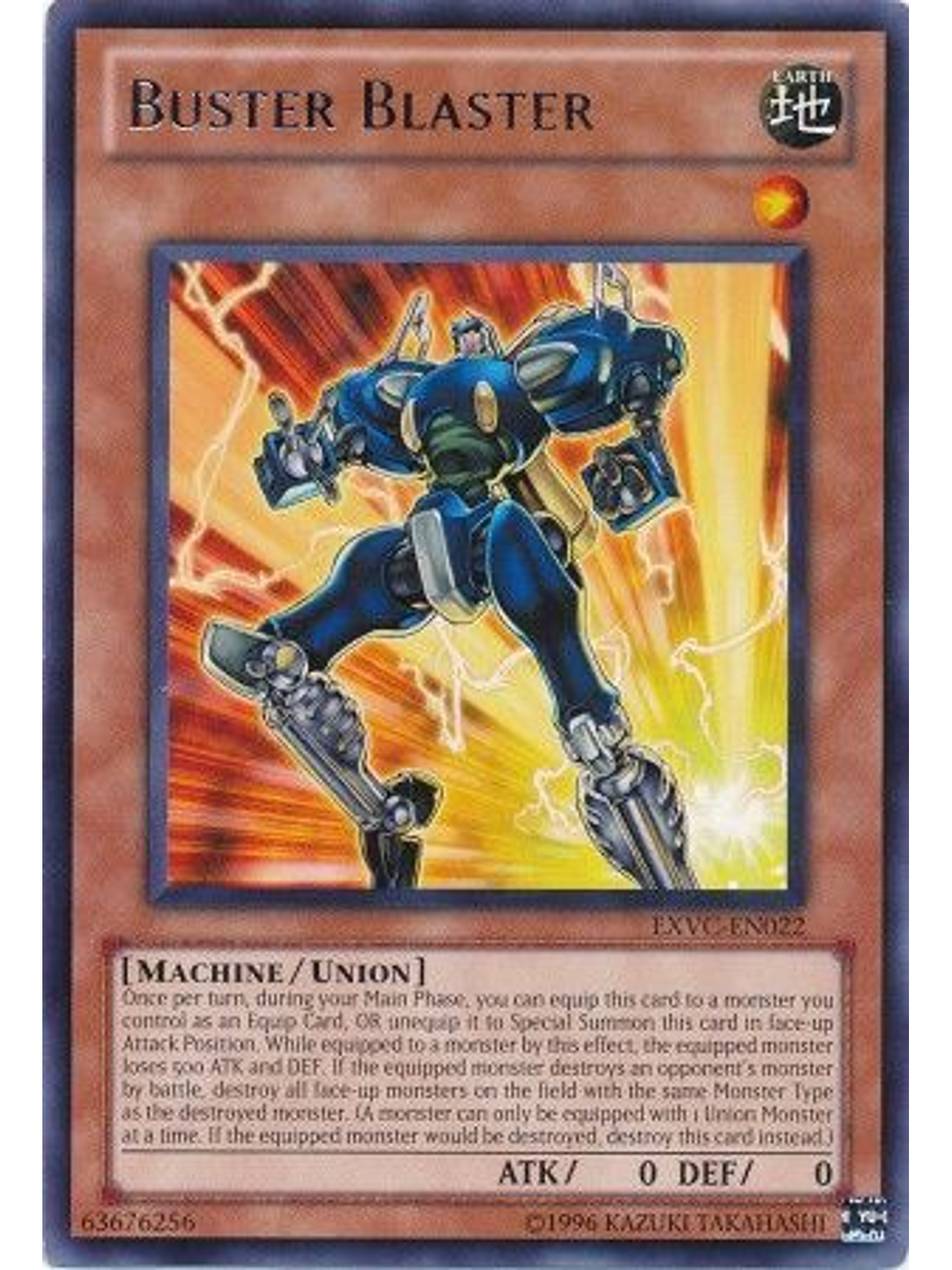 Buster Blaster - EXVC-EN022 - Rare Unlimited 1